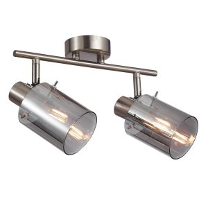 Reflektor sufitowy Sardo ruchomy chromowany-srebrny 2xE14x40W IP20 Italux 1037384 Reflektor sufitowy Sardo ruchomy chromowany-srebrny 2xE14x40W IP20 Italux 1037384