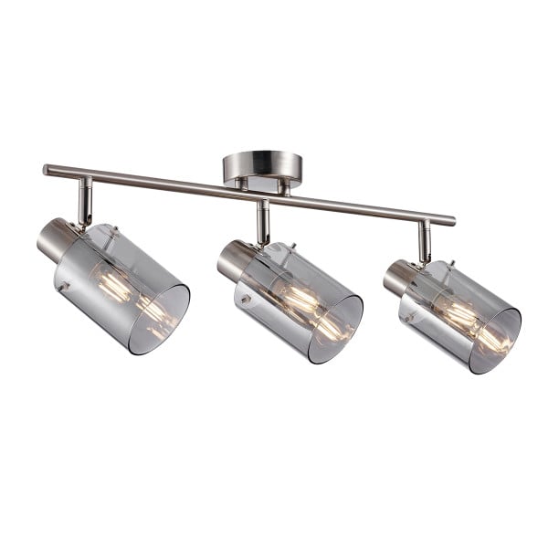 Reflektor sufitowy Sardo ruchomy chromowany-srebrny 3xE14x40W IP20 Italux 1037351