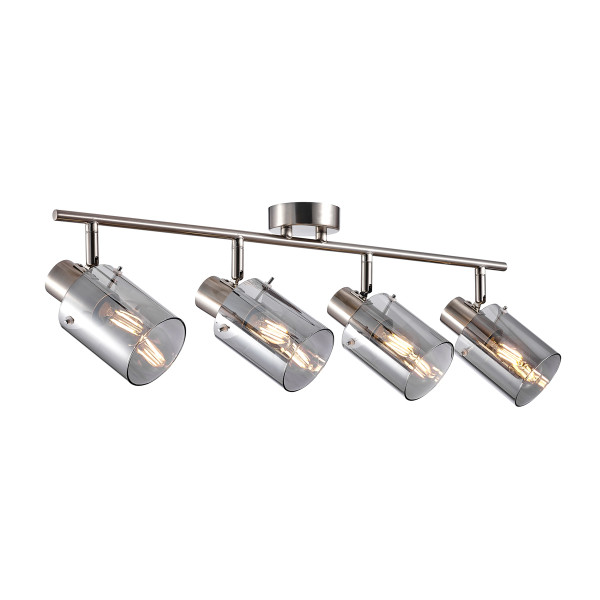 Reflektor sufitowy Sardo ruchomy chromowany-srebrny 4xE14x40W IP20 Italux 1037454