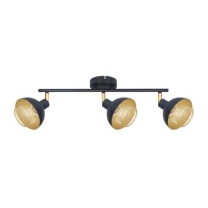 Reflektor sufitowy Savio ruchomy czarny 3xE14x40W IP20 Italux 1038987 Reflektor sufitowy Savio ruchomy czarny 3xE14x40W IP20 Italux 1038987