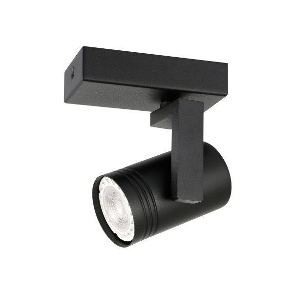 Reflektor sufitowy Spiela ruchomy czarny 1xGU10x35W IP20 Italux 1037432