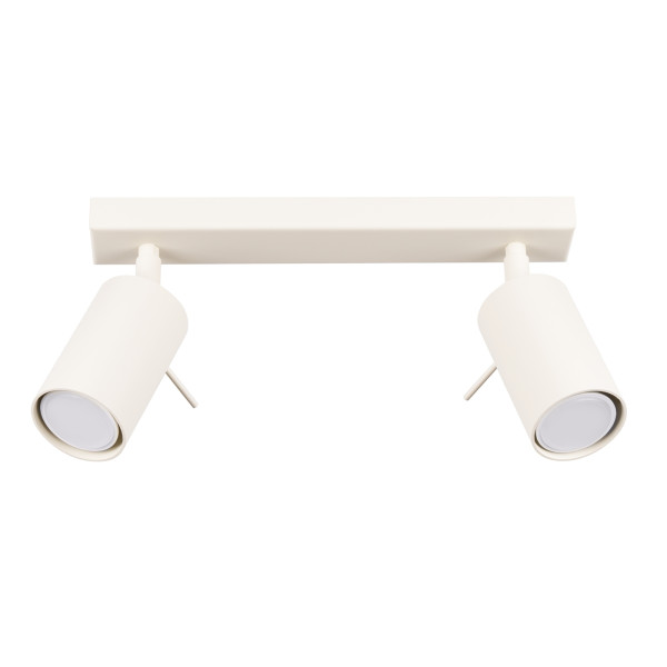 Reflektor sufitowy TORQUE beżowy 2xGU10x10W wym:17x30x6cm IP20 Pure Lume 1033945