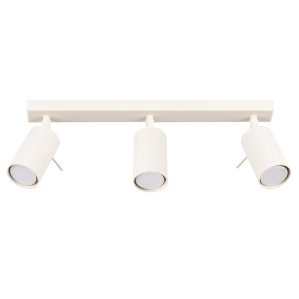 Reflektor sufitowy TORQUE beżowy 3xGU10x10W wym:17x45x6cm IP20 Pure Lume 1034001