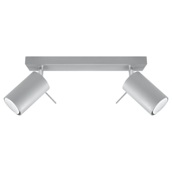 Reflektor sufitowy TORQUE szary 2xGU10x40W wym:15x30x30cm IP20 Pure Lume 1033957