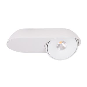 Reflektor sufitowy VECTOR owalny biały LED 10W 3000 K 614lm IP20 Maxlight 1034231 Reflektor sufitowy VECTOR owalny biały LED 10W 3000 K 614lm IP20 Maxlight 1034231