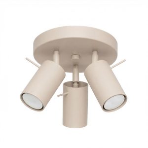 Reflektor sufitowy VICTORIA taupe 3xGU10x10W IP20 Pure Lume 1034260 Reflektor sufitowy VICTORIA taupe 3xGU10x10W IP20 Pure Lume 1034260