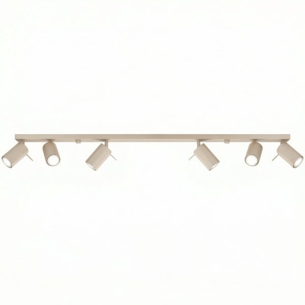 Reflektor sufitowy VICTORIA taupe 6xGU10x10W wym:17x117x6cm IP20 Pure Lume 1034286