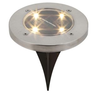 Reflektor wbijany solarny LED 0.24W Dannet chrom satyna 7975 Rabalux 913796 Reflektor wbijany solarny LED 0.24W Dannet chrom satyna 7975 Rabalux 913796