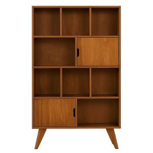 Regał 100×160 Malmo drewniany skandynawski, kolor kasztan 755423 Regał 100×160 Malmo drewniany skandynawski, kolor kasztan 755423