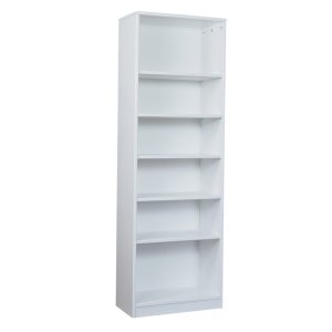 Regał 180×60 zabudowany z półkami EKO, kolor biały 177265 Regał 180×60 zabudowany z półkami EKO, kolor biały 177265