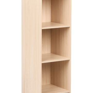 Regał 3 półki na książki minimalistyczny styl 40 x 40 cm jasnobrązowy 825726 Regał 3 półki na książki minimalistyczny styl 40 x 40 cm jasnobrązowy 825726