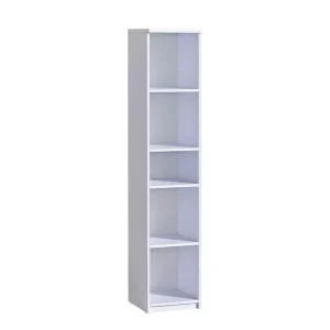 Regał 35 cm na książki ANETT młodzieżowy biały 793558 Regał 35 cm na książki ANETT młodzieżowy biały 793558