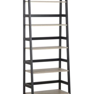 Regał 5 półek 153×64 cm jasne drewno 70750 Regał 5 półek 153×64 cm jasne drewno 70750