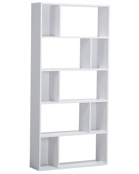 Regał 5 półek 174x83 cm biały 70755