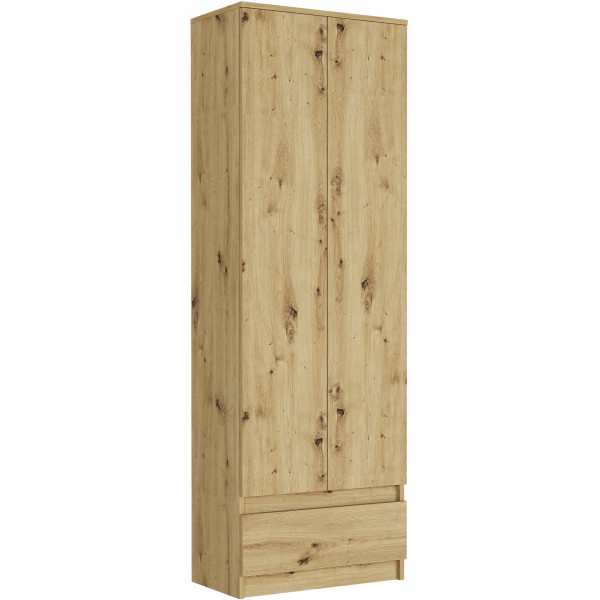 Regał 60 cm szafa 2 drzwi 1 szuflada FRAMIRE B-4 artisan 827163