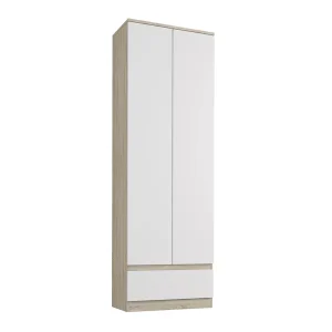 Regał 60 cm szafa 2 drzwi 1 szuflada FRAMIRE B-4 sonoma mix 827165