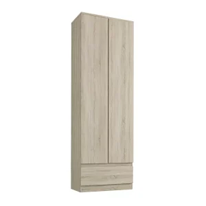 Regał 60 cm szafa 2 drzwi 1 szuflada FRAMIRE B-4 sonoma 827166