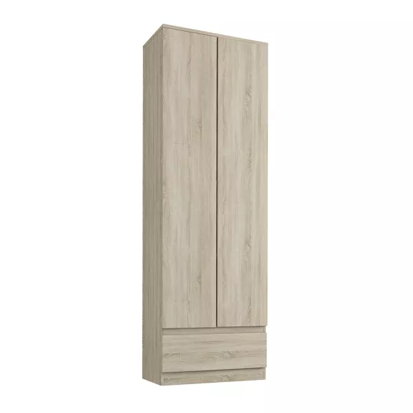 Regał 60 cm szafa 2 drzwi 1 szuflada FRAMIRE B-4 sonoma 827166