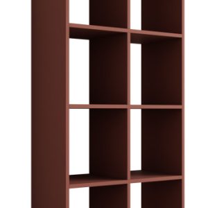 Regał – 8 przegródek, kolor: cegła – 147 × 74 × 30 cm, poziomy lub pionowy 701694 Regał – 8 przegródek, kolor: cegła – 147 × 74 × 30 cm, poziomy lub pionowy 701694