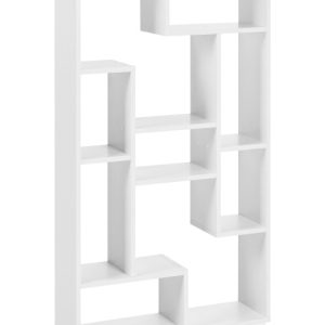 Regał 9 półek otwarty design biały 567002 Regał 9 półek otwarty design biały 567002
