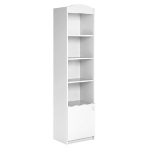 Regał Babydreams 46 cm z drzwiami i 4 półkami biały 102280 Regał Babydreams 46 cm z drzwiami i 4 półkami biały 102280