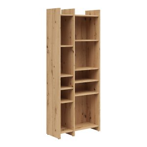 Regał Benny 60 cm z 8 półkami dąb artisan 208053 Regał Benny 60 cm z 8 półkami dąb artisan 208053