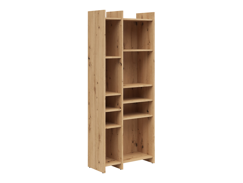 Regał Benny 60 cm z 8 półkami dąb artisan 208053