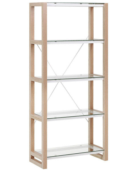 Regał biblioteczka 4 półki biały 70362