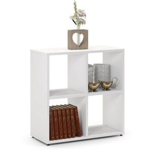 Regał biblioteczka, ETAP, 68x30x68 cm, biel, mat | TYLETEGOTU 727484 Regał biblioteczka, ETAP, 68x30x68 cm, biel, mat | TYLETEGOTU 727484