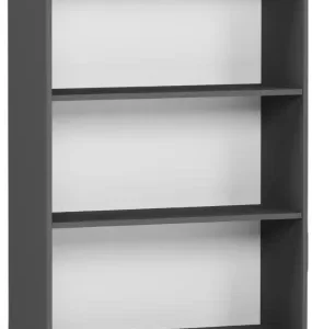 Regał biurowy 80 cm półka szafka ksiązki FRAMIRE B-80 antracyt 836627 Regał biurowy 80 cm półka szafka ksiązki FRAMIRE B-80 antracyt 836627