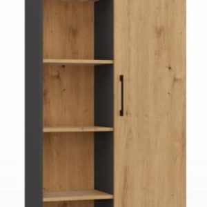 Regał biurowy RD-80 – Antracyt / Dąb artisan 87050 Regał biurowy RD-80 – Antracyt / Dąb artisan 87050