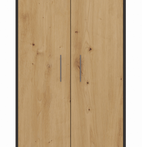 Regal biurowy zamykany Oliv 2D antracyt dąb artisan 290334 Regal biurowy zamykany Oliv 2D antracyt dąb artisan 290334