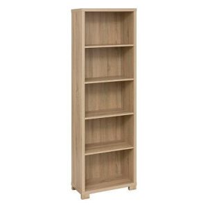 REGAŁ Bivoak 5 półek naturalny REGULOWANE PÓŁKI z MDF 480758 REGAŁ Bivoak 5 półek naturalny REGULOWANE PÓŁKI z MDF 480758