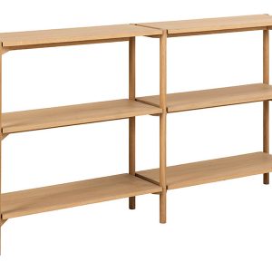 Regał Braidwood 169 cm z półkami dąb 49163 Regał Braidwood 169 cm z półkami dąb 49163
