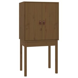 Regał Brąz Drewno sosnowe vidaXL 126647 Regał Brąz Drewno sosnowe vidaXL 126647