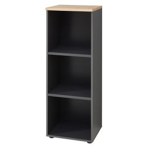 Regał Brego 45 cm z 2 półkami antracyt/dąb artisan 985141 Regał Brego 45 cm z 2 półkami antracyt/dąb artisan 985141