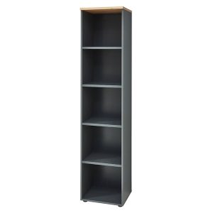 Regał Brego 45 cm z 4 półkami antracyt 985138 Regał Brego 45 cm z 4 półkami antracyt 985138