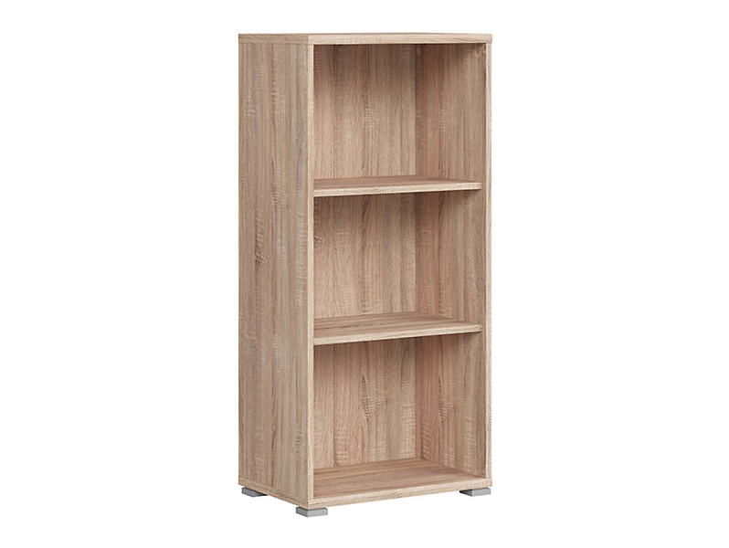 Regał Brw Office 53 cm z 2 półkami dąb sonoma 571