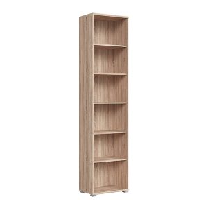 Regał Brw Office 53 cm z 5 półkami dąb sonoma 570