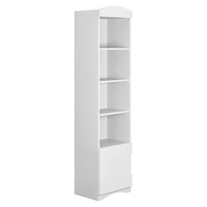 Regał Classic 46 cm z drzwiami i 4 półkami biały 102346 Regał Classic 46 cm z drzwiami i 4 półkami biały 102346