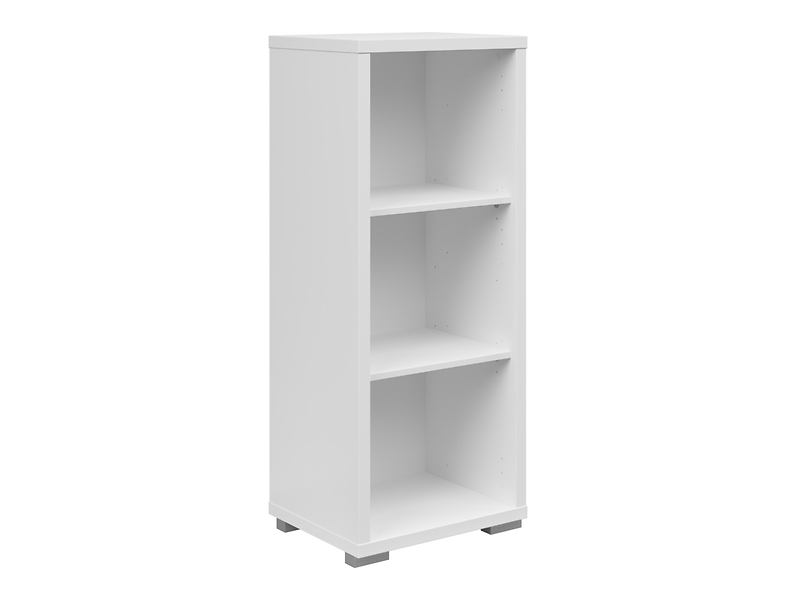 Regał Connect 43 cm z 2 półkami biały 858766