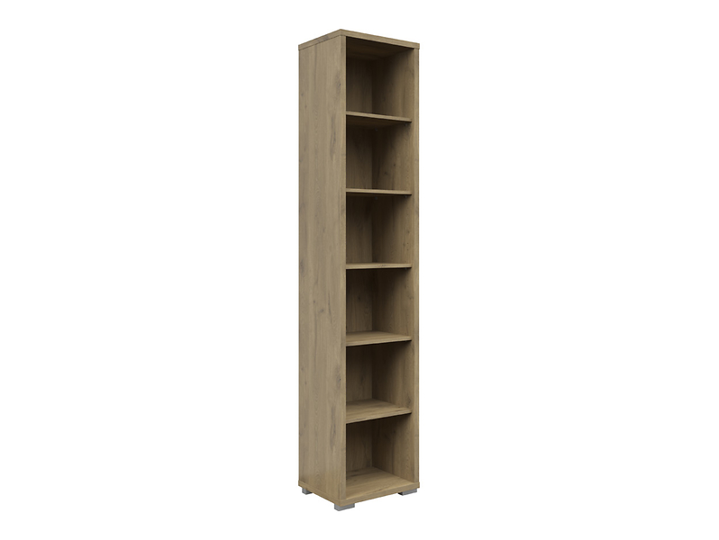 Regał Connect 43 cm z 5 półkam dąb viking 858770