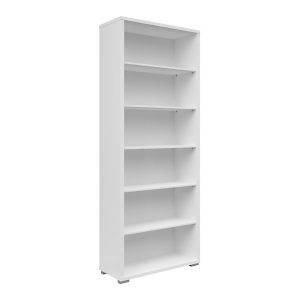 Regał Connect 79 cm z 5 półkami biały 858763 Regał Connect 79 cm z 5 półkami biały 858763