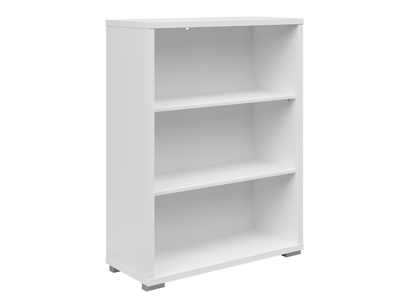 Regał Connect 80 cm z 2 półkami biały 858765