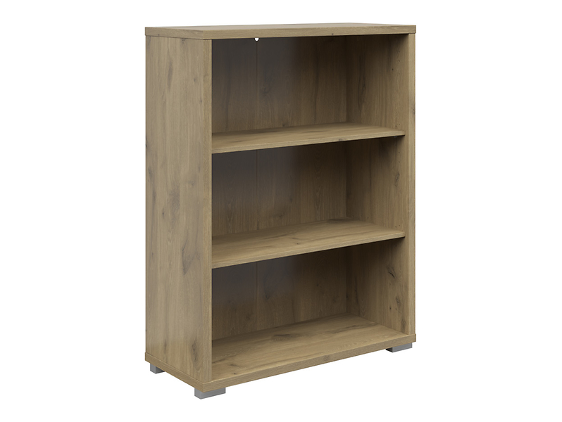 Regał Connect 80 cm z 2 półkami dąb viking 858772
