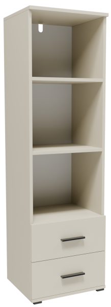 Regał CR3-ST1 130cm kaszmir szuflady półki szafka ubrania książki zabawki 963088
