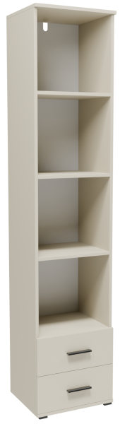 Regał CR3-ST3 180cm kaszmir szuflady półki szafka ubrania książki zabawki 965836