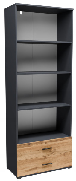 Regał CR3-ST4 180cm grafit-wotan szuflady szafka na ubrania książki zabawki 967870