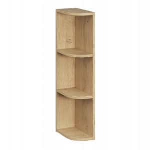Regał DALIA 15×80 cm dąb Cremona otwarty narożny nowoczesny 813572