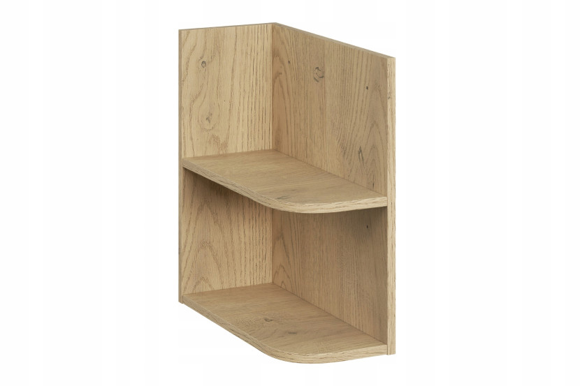 Regał DALIA 20x50 cm dąb Cremona otwarty narożny pod blat 834458